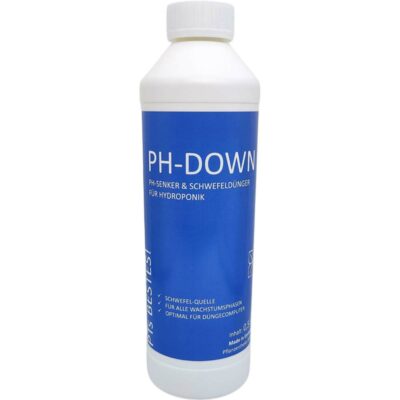 PTs Bestes pH-Down pH-Senker für Hydroponik von pflanzentheke